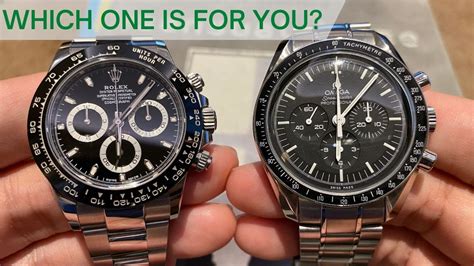 omega moonwatch vs rolex